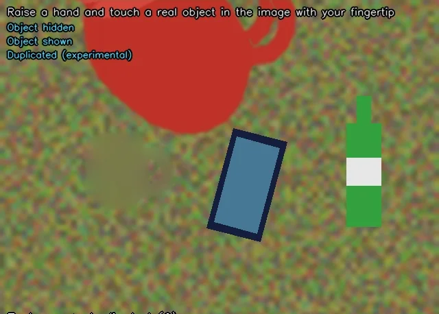 Step 7: Show again, then duplicate (experimental).